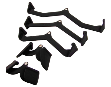 Only Supports Self Pickup  Multifunctional Home Gym System Exercise Station Multi-Grip, 5-Piece Set (Color: black)