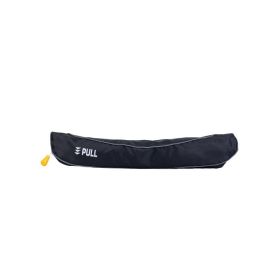 Manual Inflatable Belt Pack for Adults Lifesaving Equipment (Type: Life Vest, Color: black)