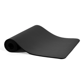 Yoga Mat, 1-2 Inch Ultra-thick High-density Practice Mat With Straps, Suitable For All Kinds Of Yoga Practice, A Variety Of Colors (Option: Midnight)